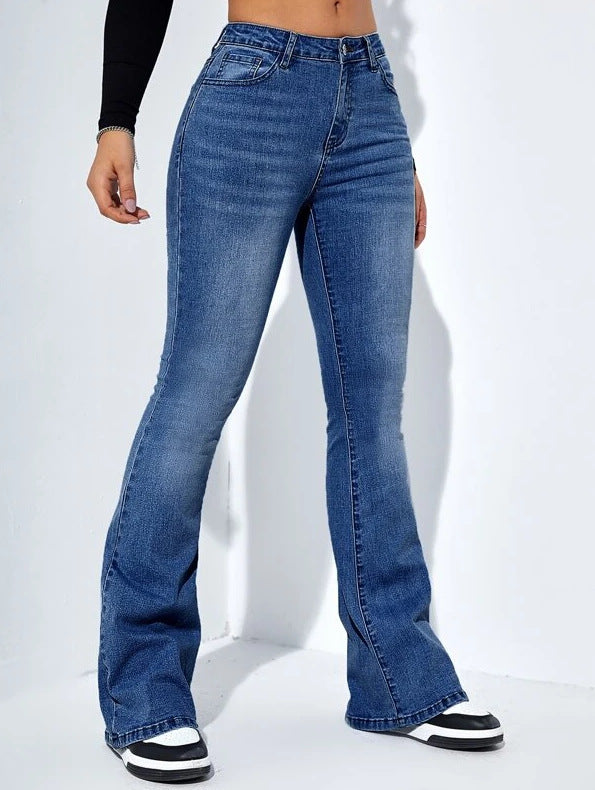 High-waisted Straight-leg Jeans That Are Slimming And Figure-flattering