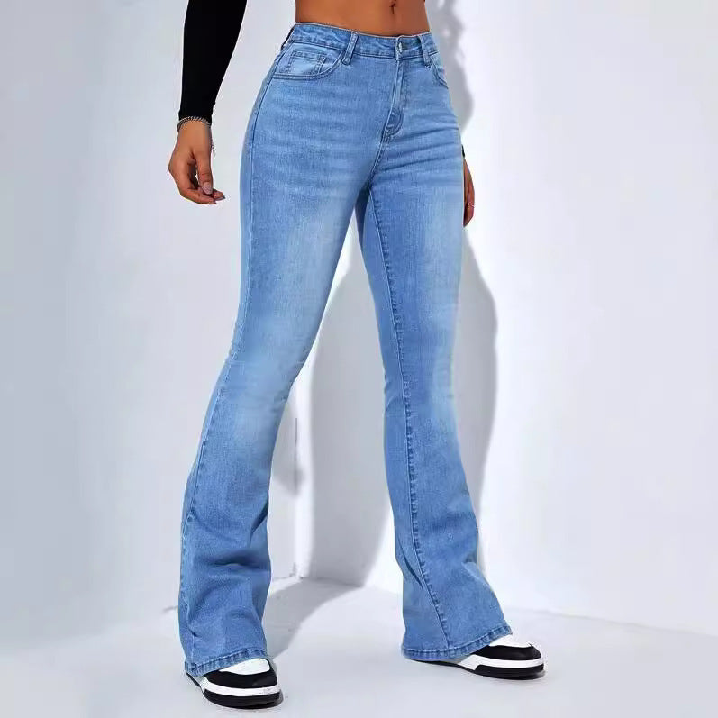 High-waisted Straight-leg Jeans That Are Slimming And Figure-flattering